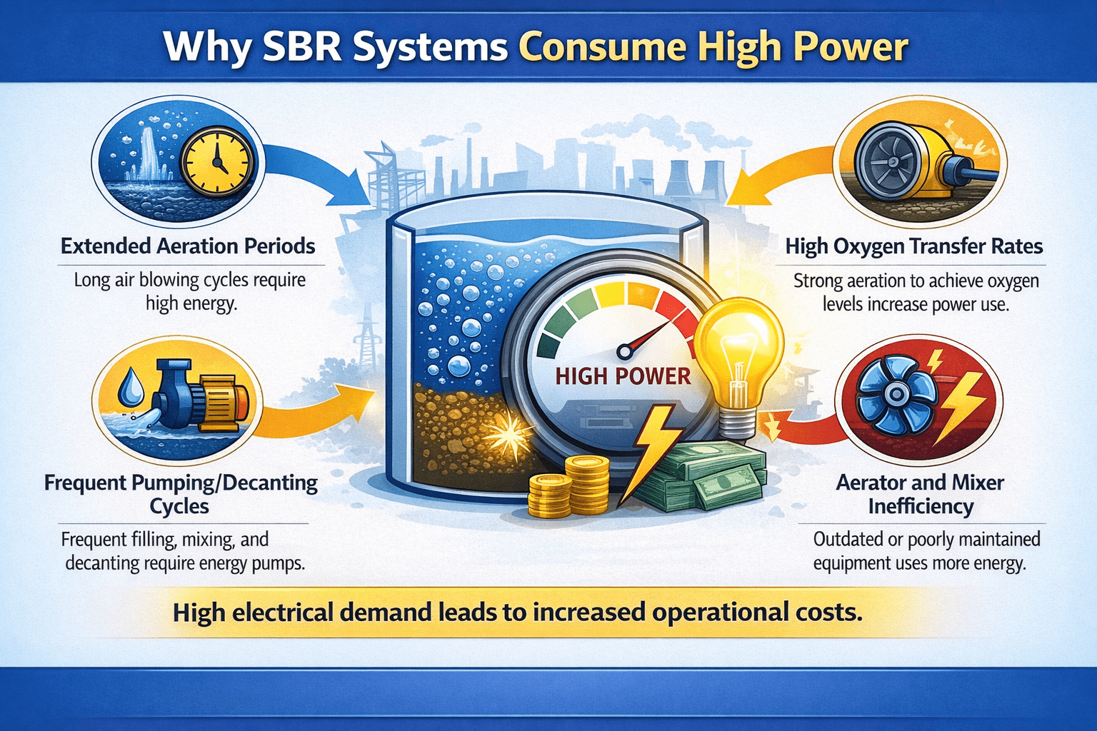 Why SBR Systems Consume High Power