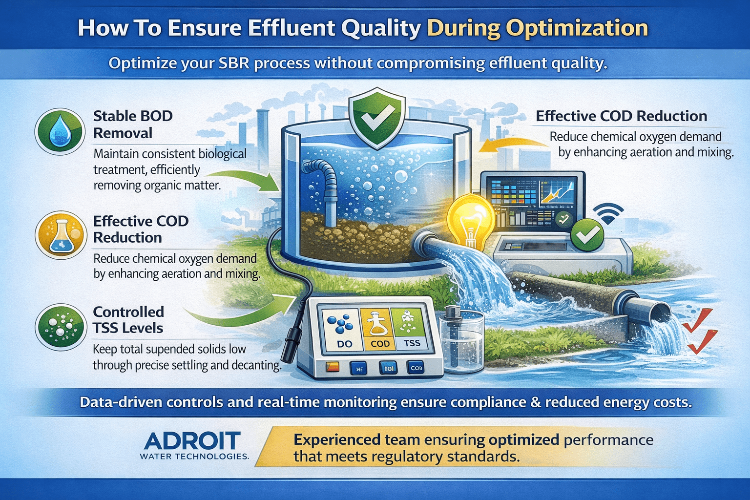 How To Ensure Effluent Quality During Optimization
