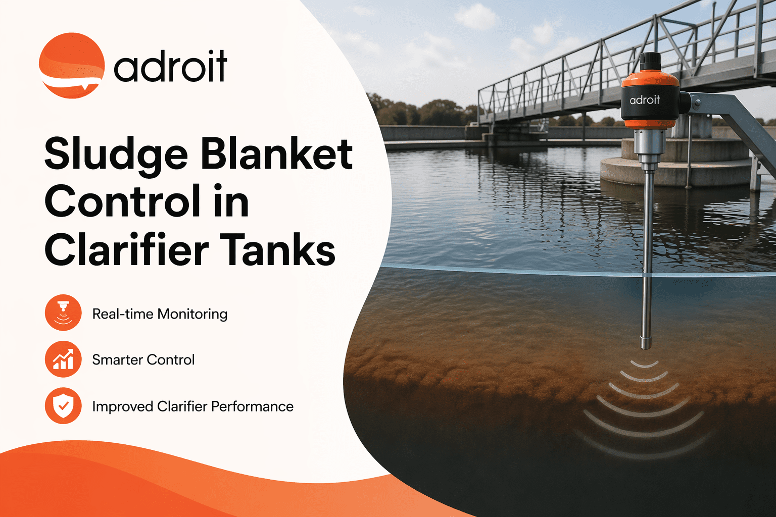 Sludge Blanket Control in Clarifier Tanks