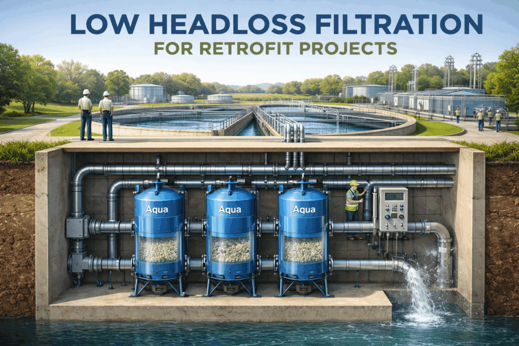 Low Headloss Filtration For Retrofit Projects
